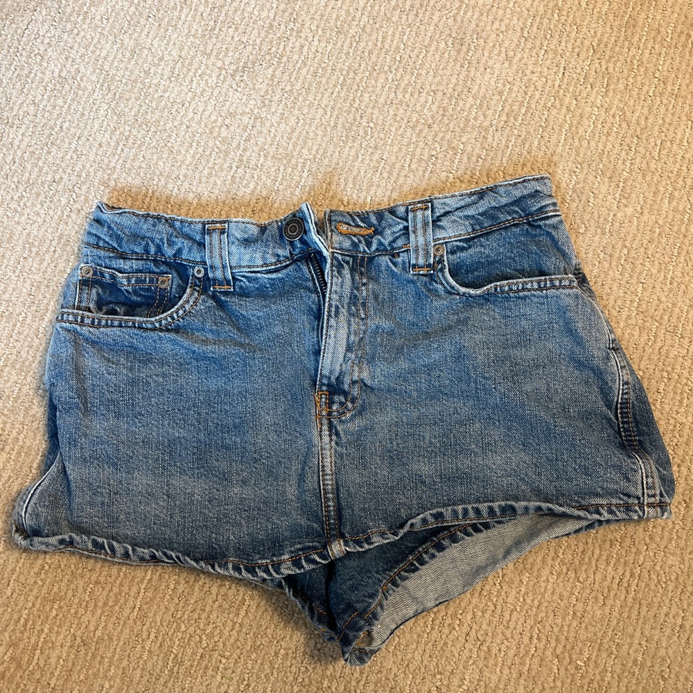 Blue Denim Women's Shorts